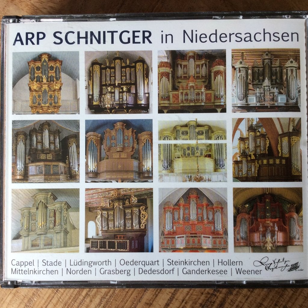 Orgel 2cd - Arp Schnitger orgel in Nedersaksen., Boxset, Soloconcert, Ophalen of Verzenden, Zo goed als nieuw