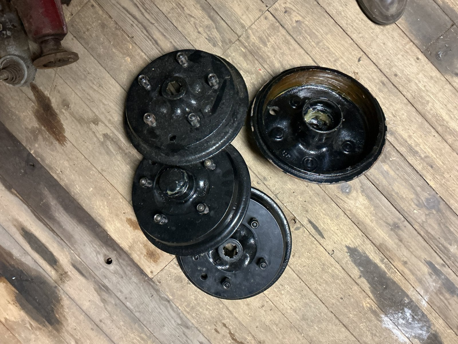 Remtrommels en wielen M.G tf en td, Ophalen, Gereviseerd
