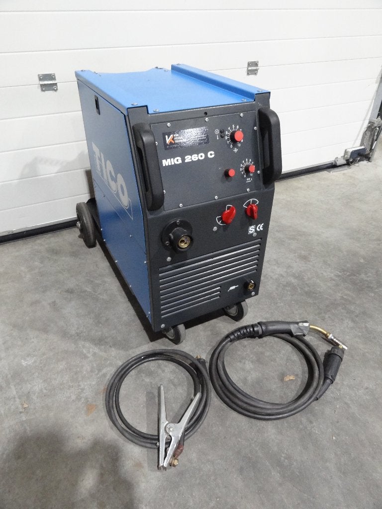 Mig/Mag lasapparaat Tico Mig 260 C, Ophalen of Verzenden, Zo goed als nieuw, 250 ampère of meer, Co2