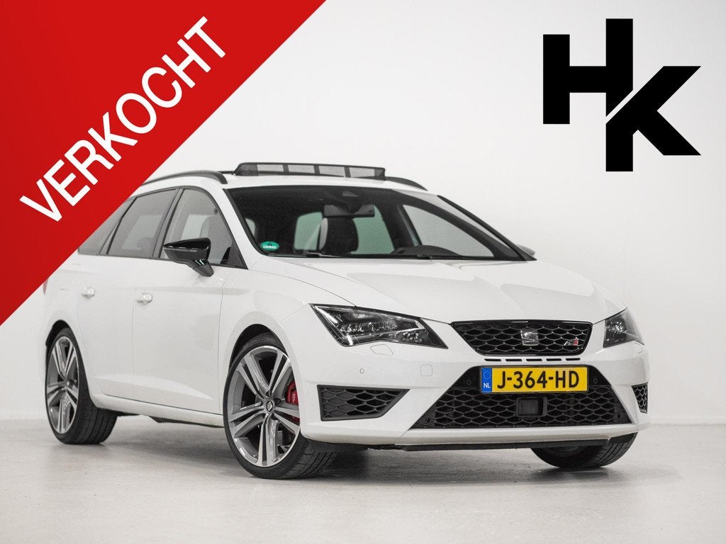 SEAT Leon ST 2.0 TSI Cupra 280 Pano ACC Stoelv, Auto's, Seat, 15 km/l, Gebruikt, 4 cilinders, 1984 cc