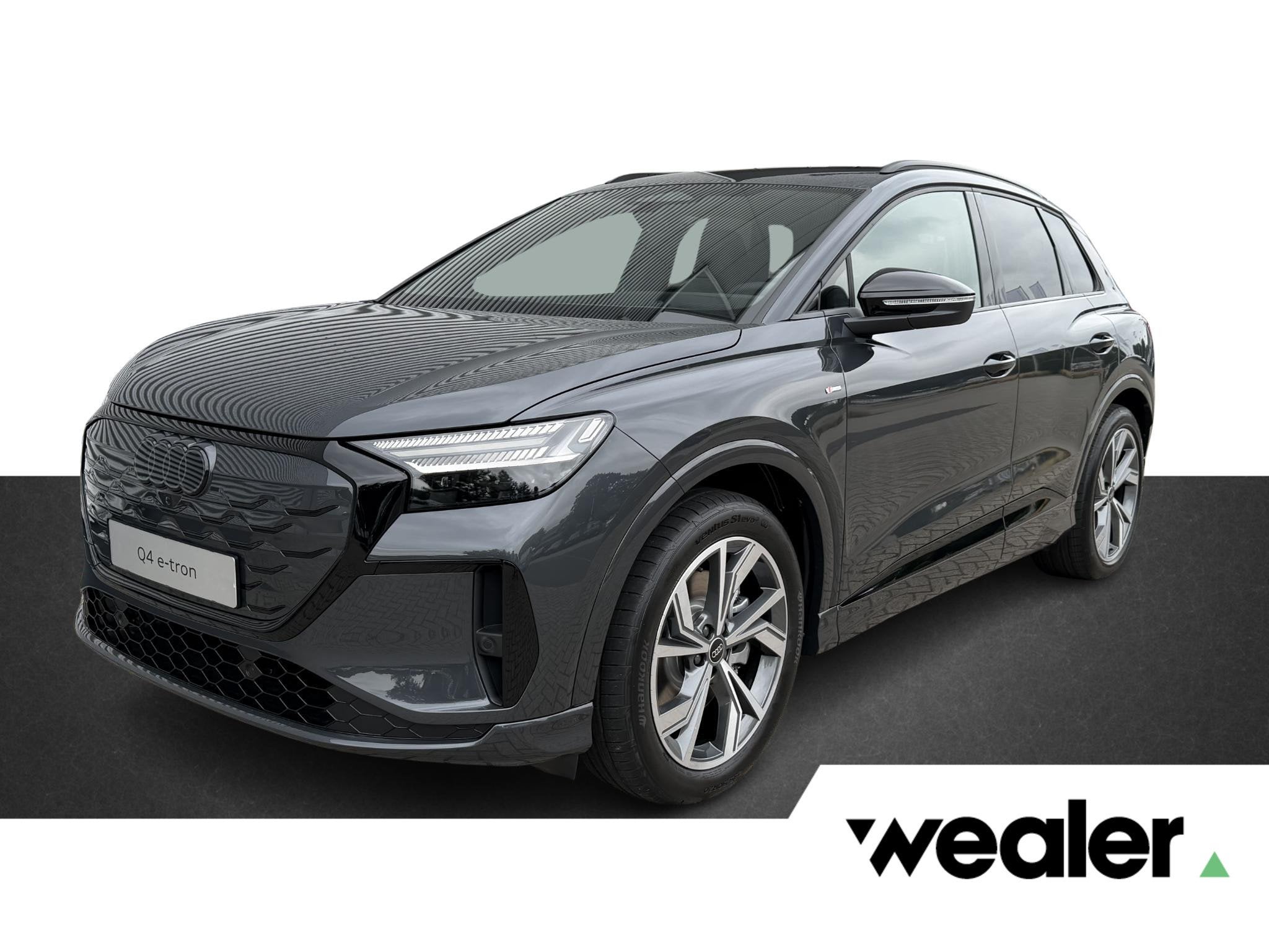 Audi Q4 e-tron S edition e-tron 45 82 kWh 210 kW / 286 PK SU, Auto's, Achterwielaandrijving, 510 min, Zwart, 82 kWh