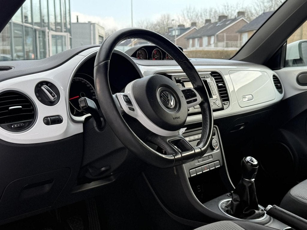Volkswagen Beetle 1.2 TSI Sport Airco Cruise Led Navi Lmw 14, Auto's, Voorwielaandrijving, Stof, Gebruikt, 4 cilinders