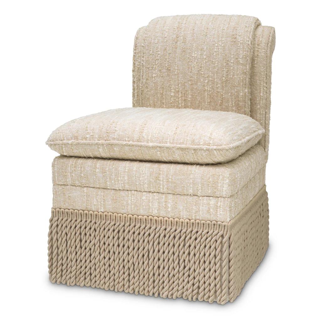Dining Chair Fairburn van Eichholtz, Ophalen of Verzenden, Nieuw, Zwart