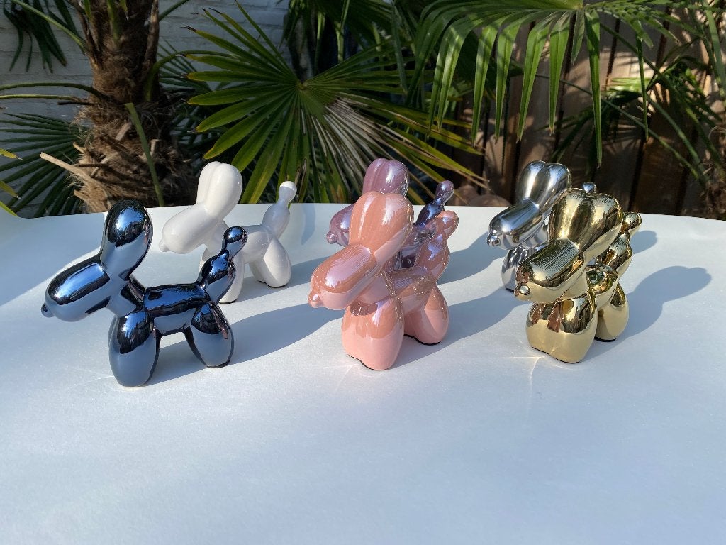 ballon hond .Luxe Keramisch ballonnenhond– Elegant, Verzamelen, Ophalen of Verzenden, Nieuw, Fantasy