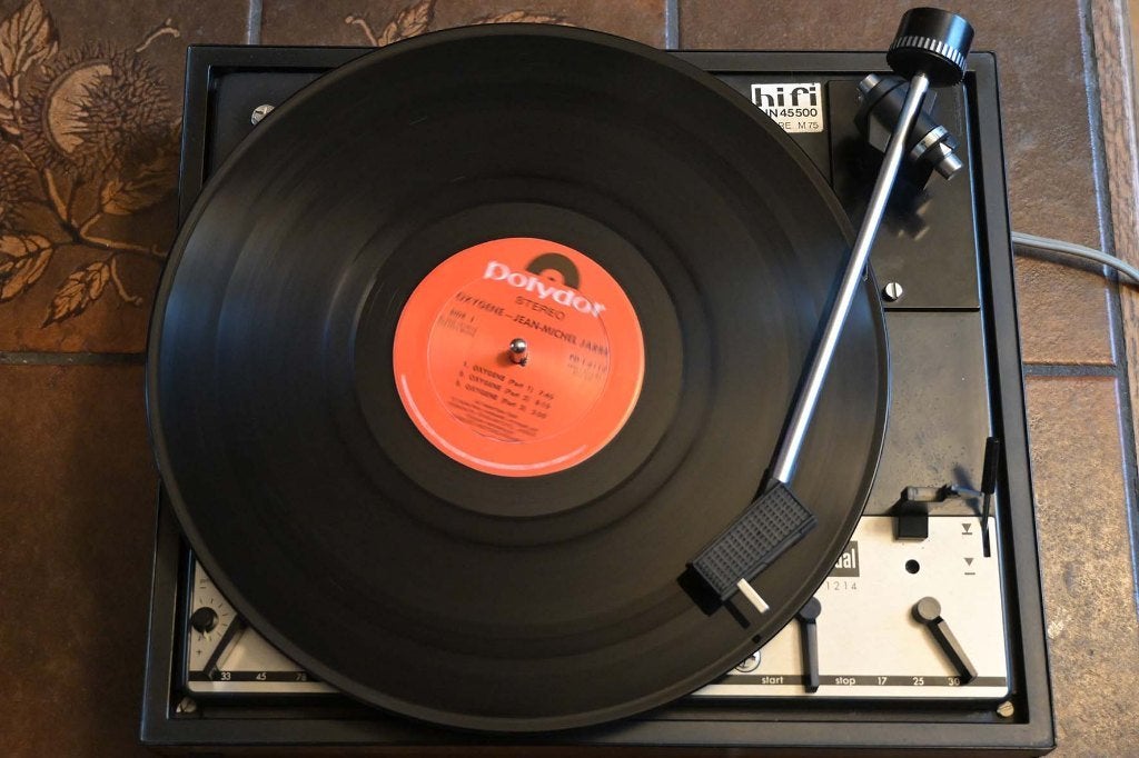 Dual 1214 HiFi platenspeler, Ophalen of Verzenden, Gebruikt, Dual, Automatisch