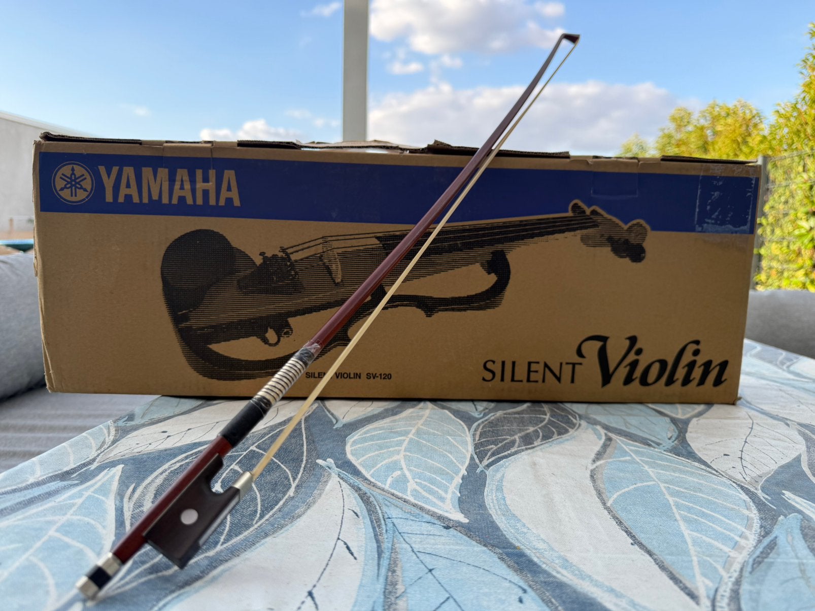 Silent Violin SV-120, Muziek en Instrumenten, Ophalen of Verzenden, Zo goed als nieuw, 4/4-viool