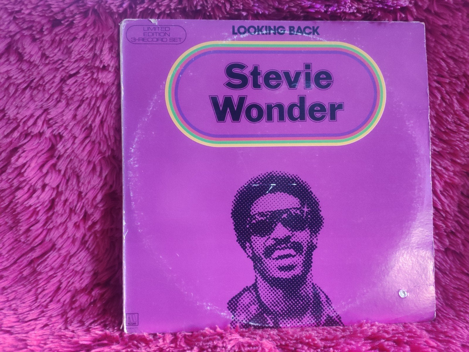 Stevie Wonder – Looking Back – 3LP vinyl Motown, LP, Gebruikt, Ophalen of Verzenden, 12 inch