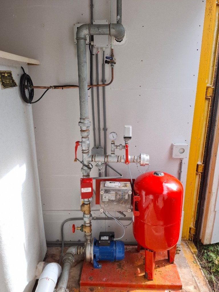Sprinklerinstallatie, Ophalen, Gebruikt