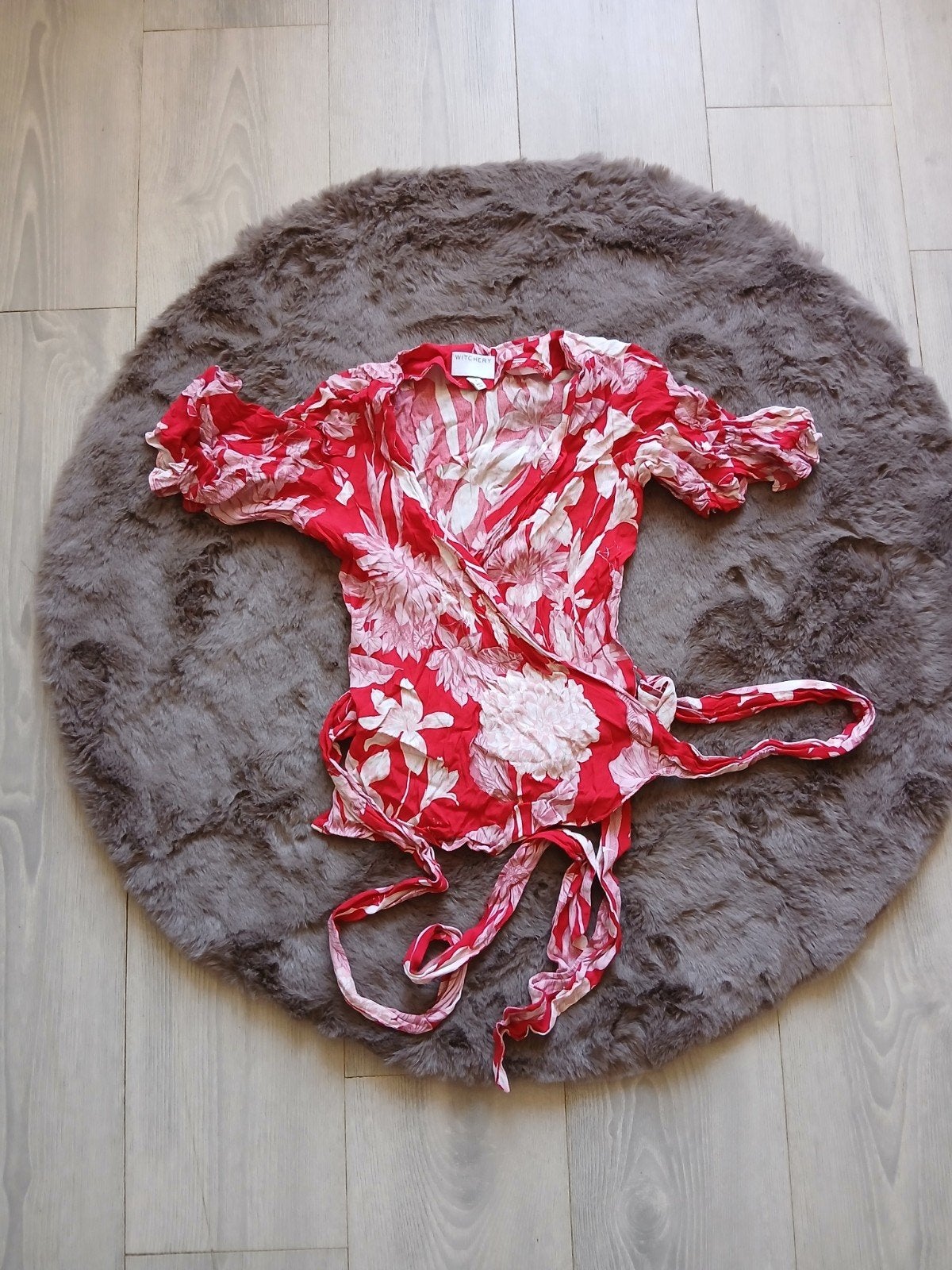 Witchery rode / meerkleurig wikkeltop met bloemenprint maat, Kleding | Dames, Tops, Nieuw, Ophalen of Verzenden, Korte mouw, Roze