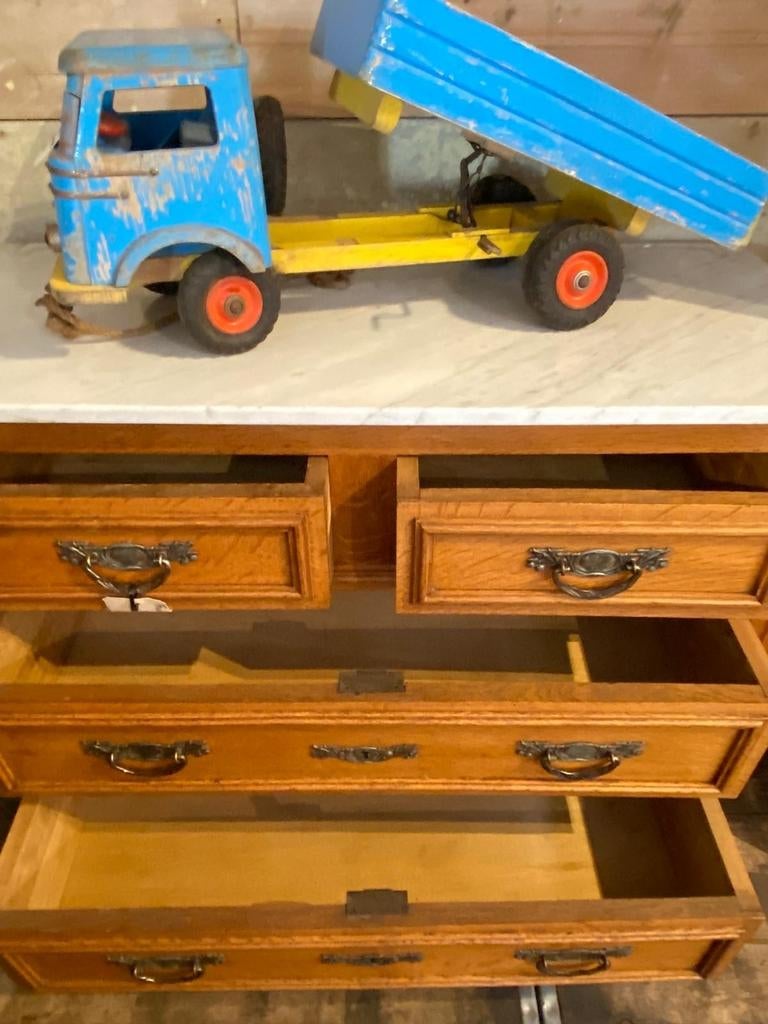 Landelijk brocante Franse kast ladekast commode, Antiek en Kunst, Ophalen