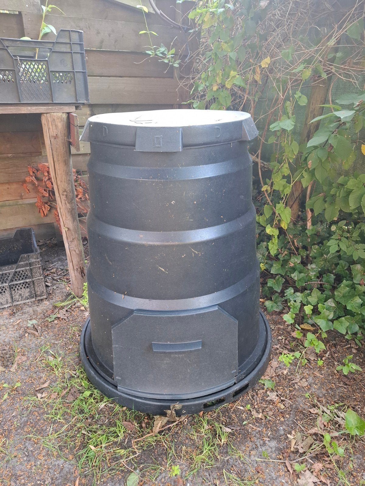 Compostvat / Compostbak, Ophalen, Gebruikt