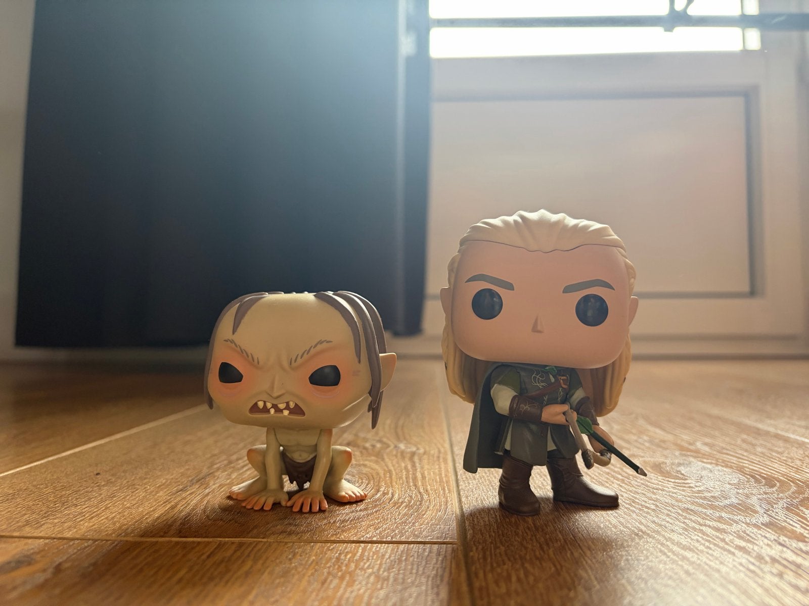 Funko Pop! Lord of the Rings: Gollum & Legolas, Verzenden, Zo goed als nieuw