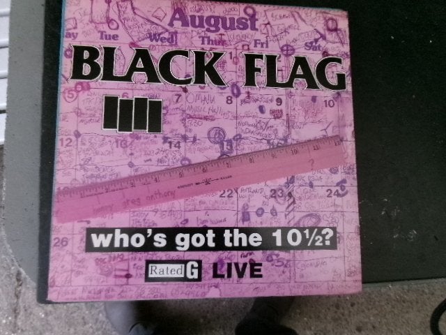Black Flag hardcore punk livealbum vinyl LP, Verzenden, Zo goed als nieuw, 12 inch, Punk Rock