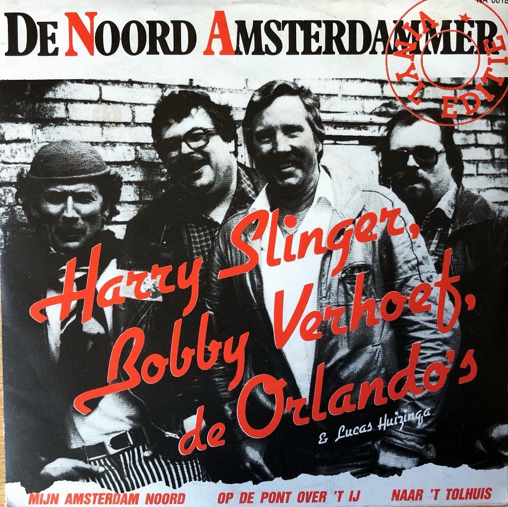 1982	Noord Amsterdammer (De)	Mijn Amsterdam Noord, Fotohoes, 7 inch, Ophalen of Verzenden, Zo goed als nieuw