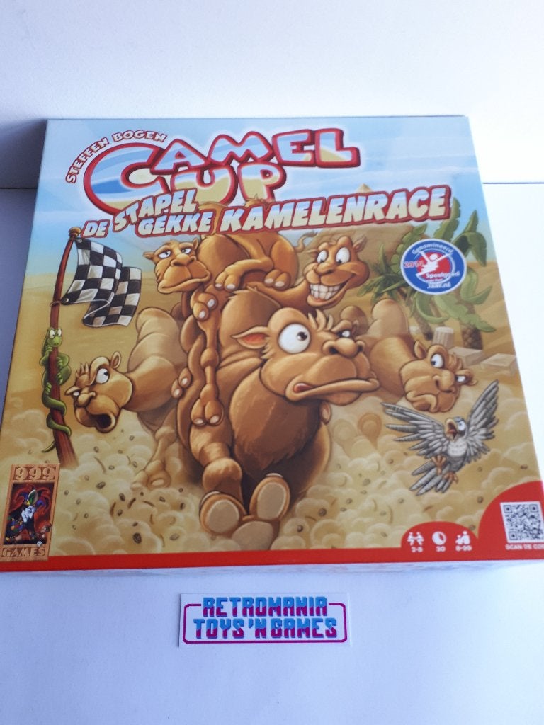 bordspel 999 games - camel up, -, Verzenden, -, Zo goed als nieuw