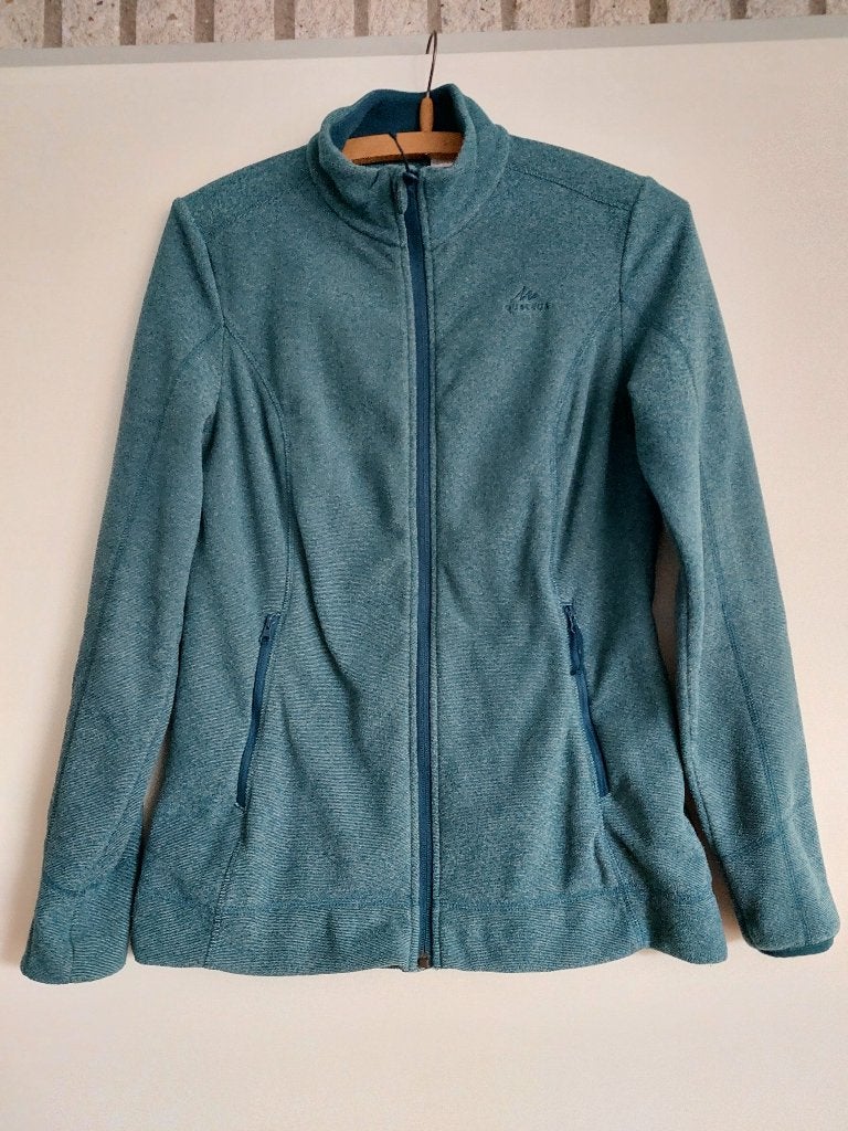Dames vest, blauw/groen, mt S Als nieuw!, Kleding | Dames, Truien en Vesten, Ophalen of Verzenden, Zo goed als nieuw, Maat 36 (S)