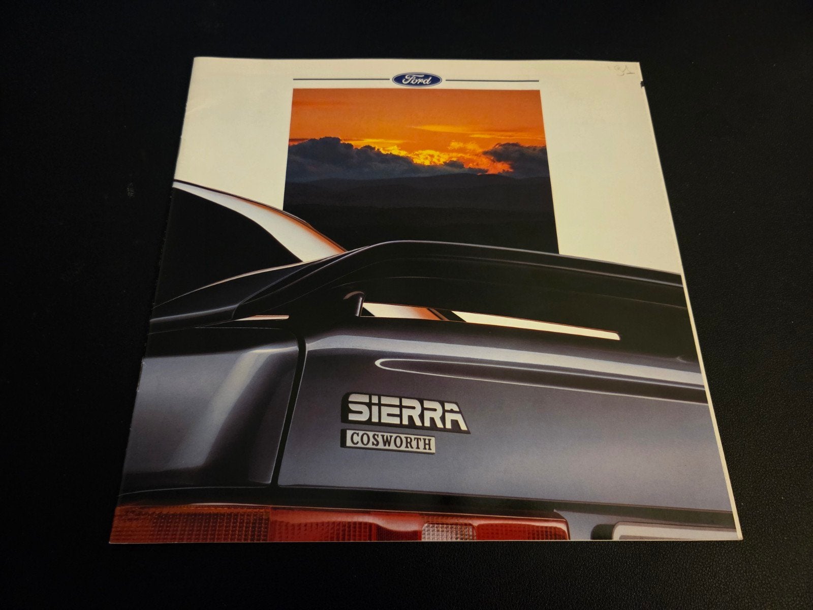 Brochure Ford Sierra Cosworth 1989, Ophalen of Verzenden, Zo goed als nieuw, Ford