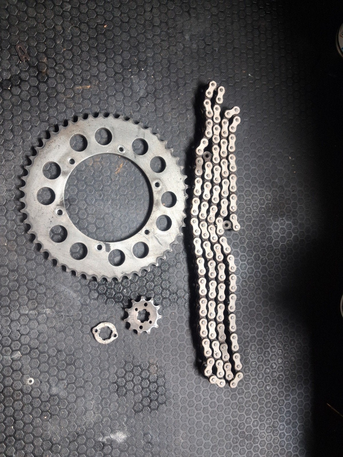 Derbi Brommer Ketting en Tandwiel Set (11/50), Ophalen of Verzenden, Gebruikt, Overige typen, Derbi