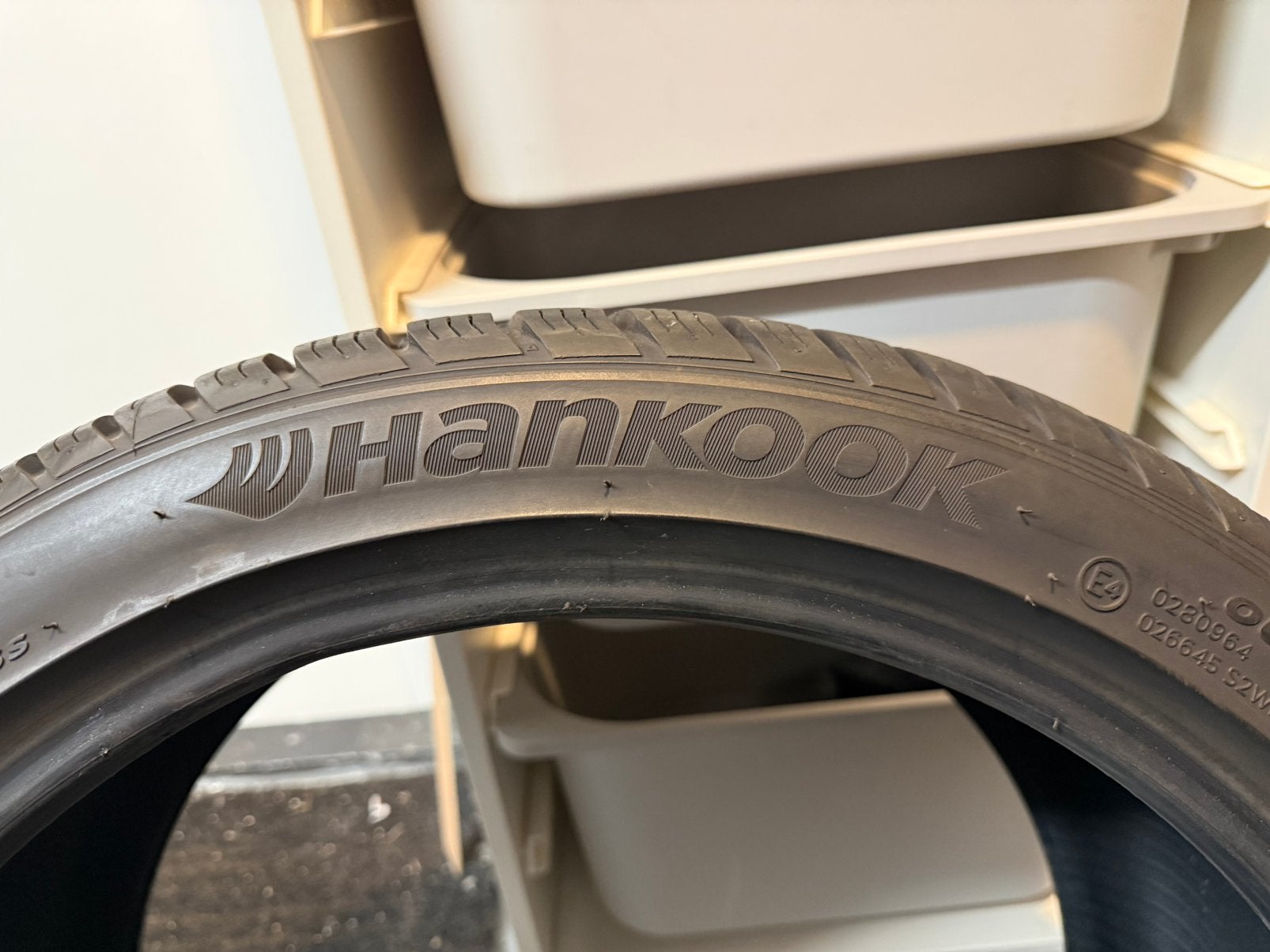 2x Hankook winter i*cept evo 2 winterbanden 255/35/18, Ophalen, 18 inch, 255 mm, Winterbanden