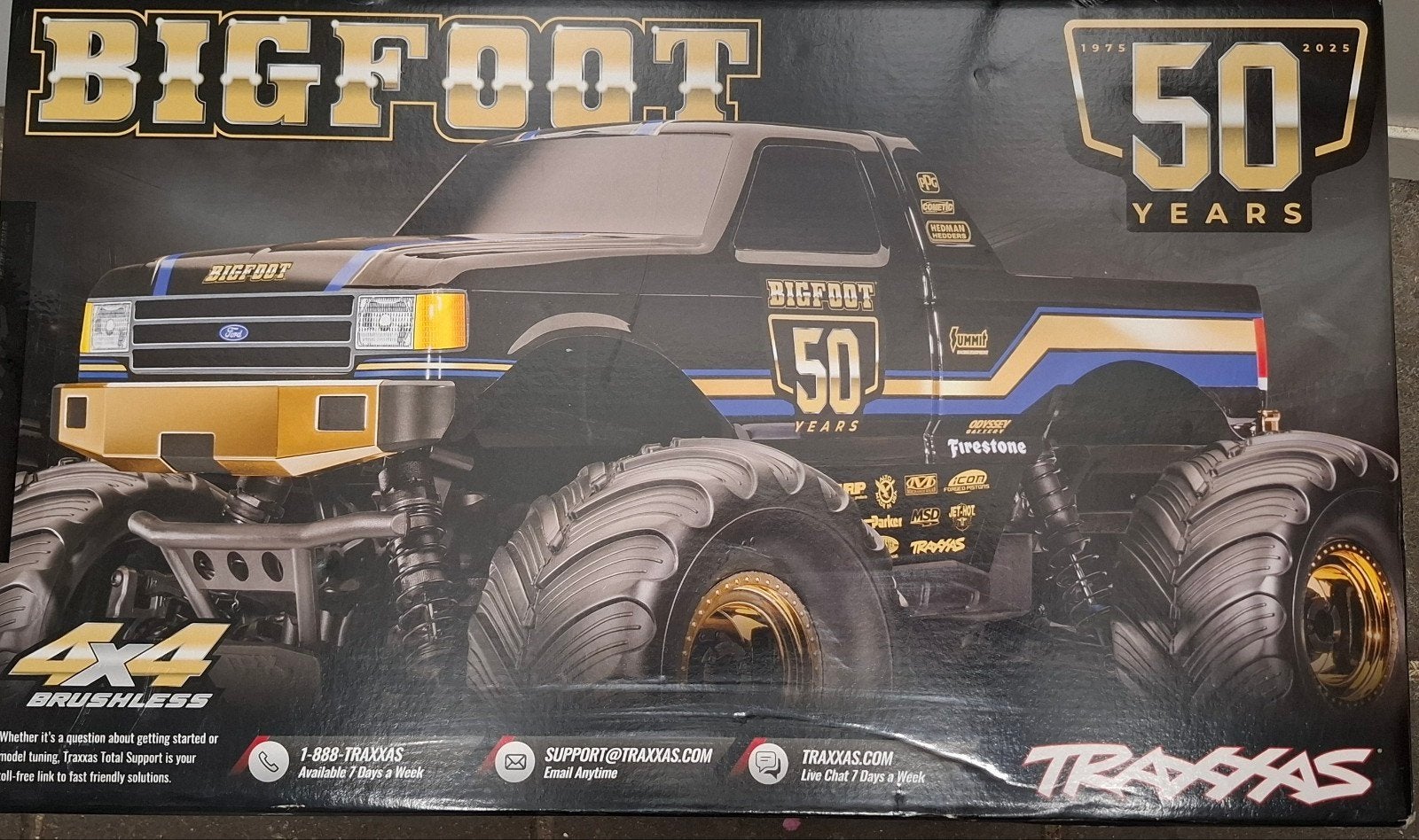 Traxxas Bigfoot 1:10 RC Monster Truck, Hobby en Vrije tijd, Elektro, Auto offroad, Nieuw, Ophalen of Verzenden