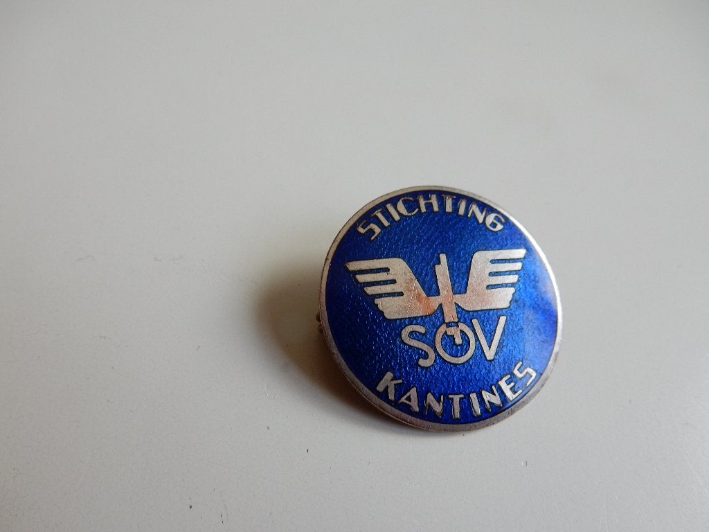 SOV speld Spoorweg-Onthouders-Vereniging., Ophalen of Verzenden, Zo goed als nieuw, Transport, Speldje of Pin