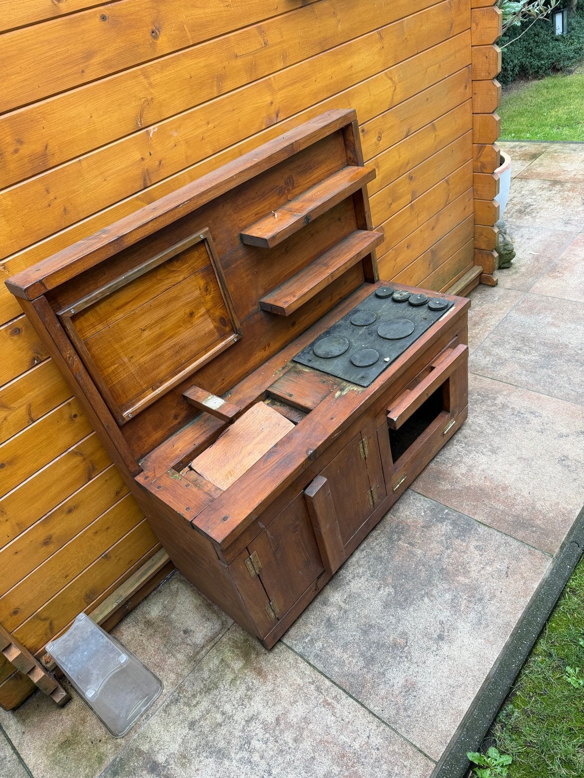 Houten speelkeuken voor kinderen, Ophalen, Gebruikt, Meubelstuk of Keukentje