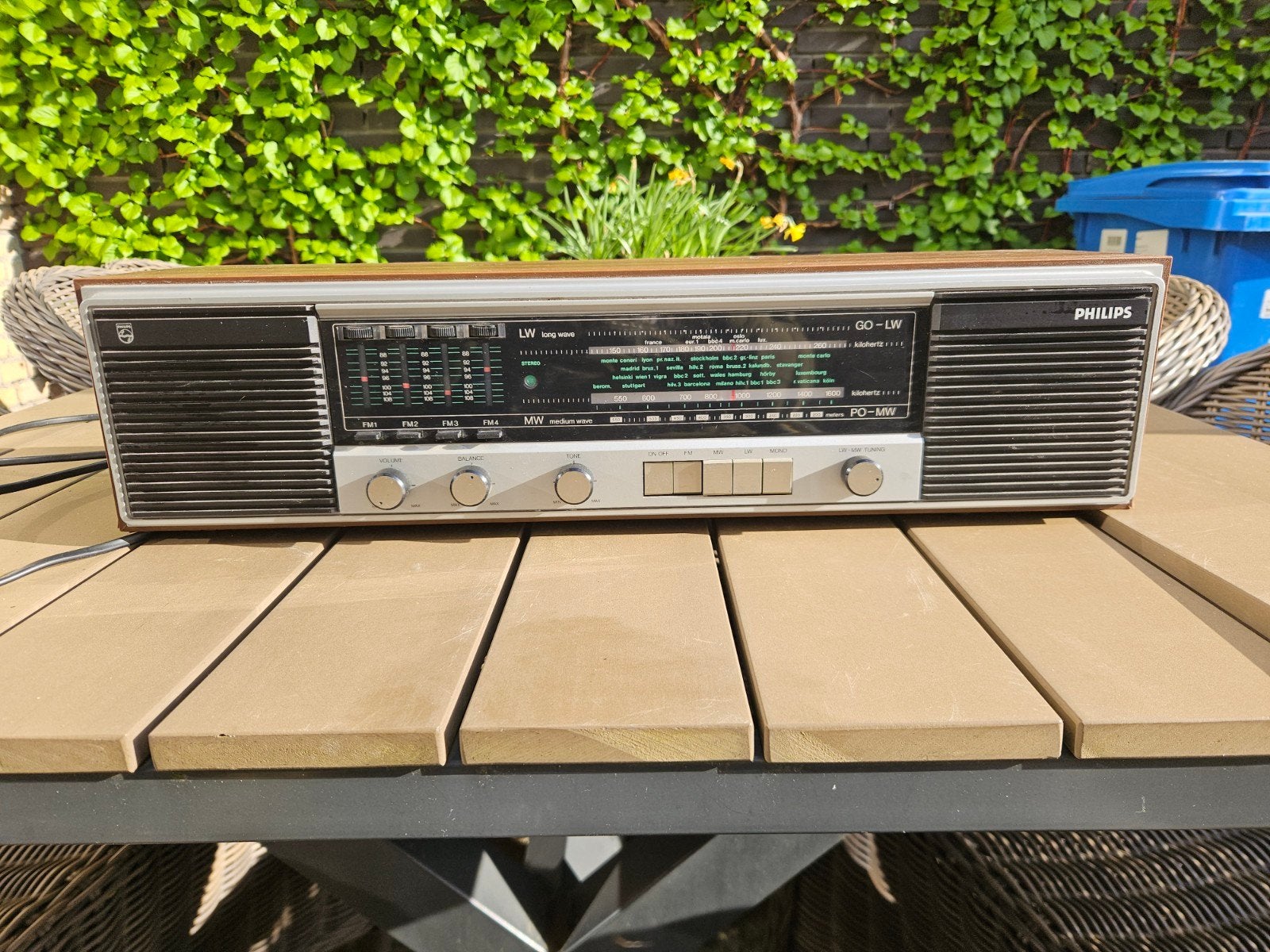 Philips Tafelradio D2902/00 - Vintage Audio, Ophalen of Verzenden
