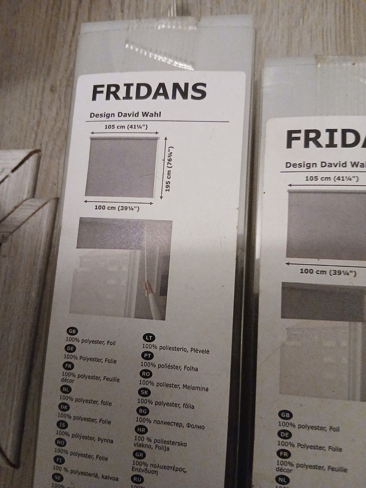 rolgordijnen ikea antraciet grijs nieuw, Ophalen, Nieuw, 105 cm, Rolgordijn