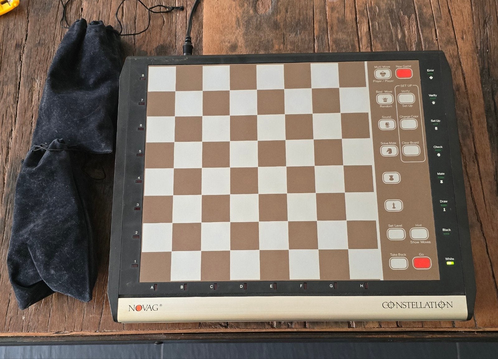 Novag Constellation Elektronisch Schaakbord met Stukken, Ophalen, Gebruikt, Novag