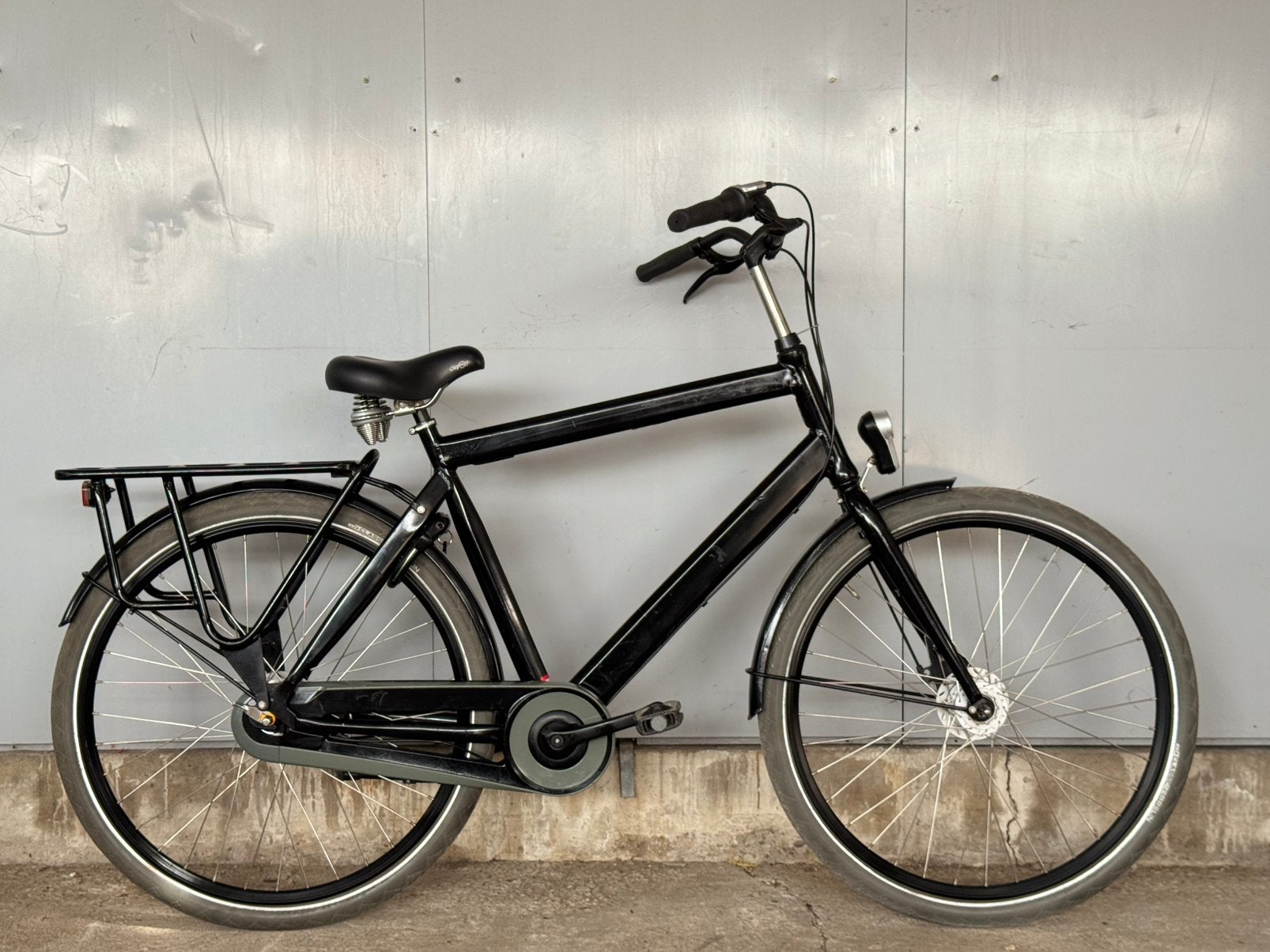 Oerdegelijke BSP Bold H56 Herenfiets Zwart - Garantie, Overige merken, Gebruikt, Versnellingen, Ophalen of Verzenden