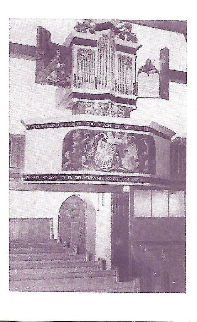Midwolde- -Orgel in de N.H.Kerk., Verzenden, 1960 tot 1980, Ongelopen, Groningen