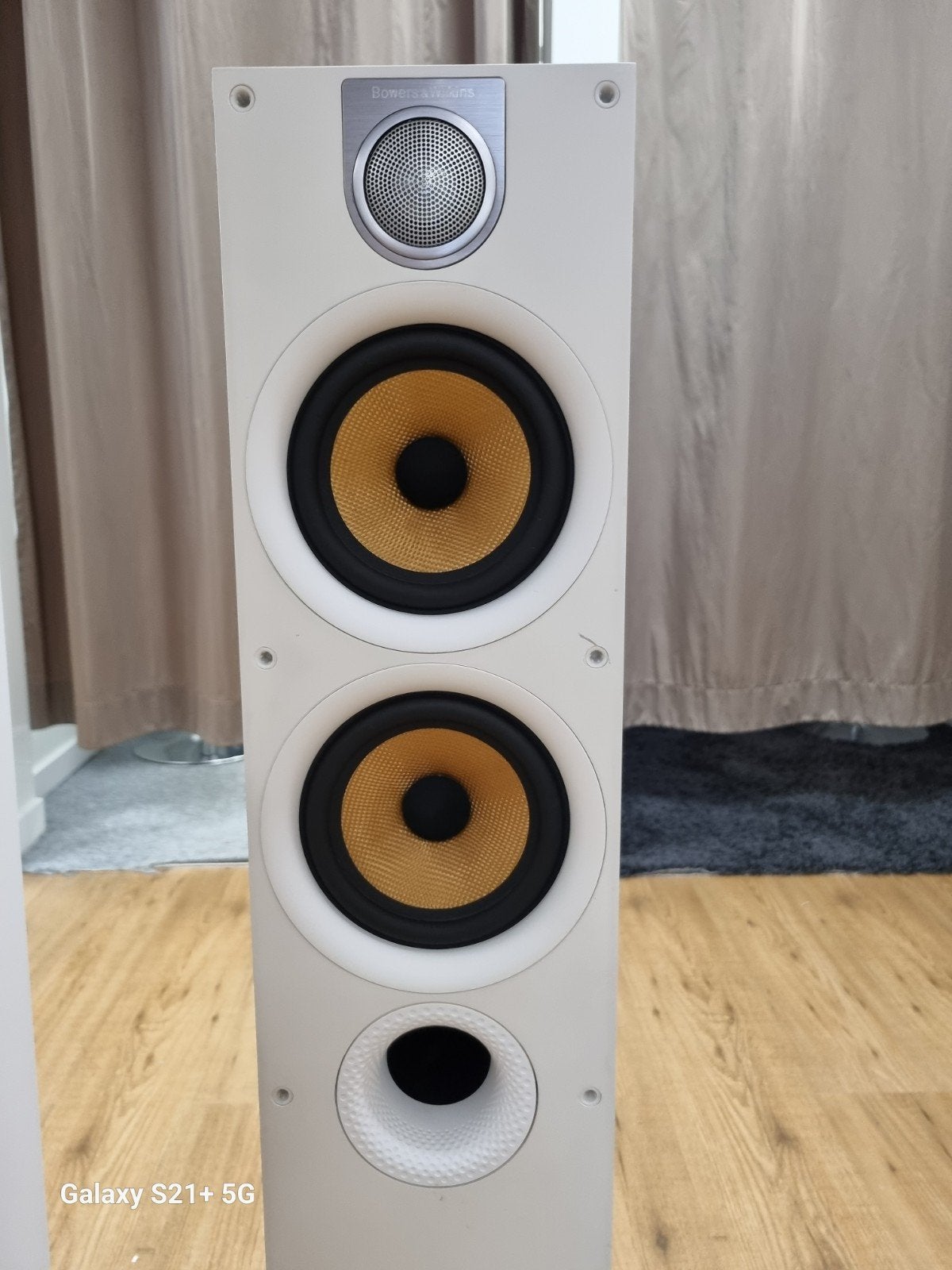 ✅Bowers & Wilkins (B&W) 684 S2 Wit-Topstaat., Ophalen, Stereo speakers, -, -