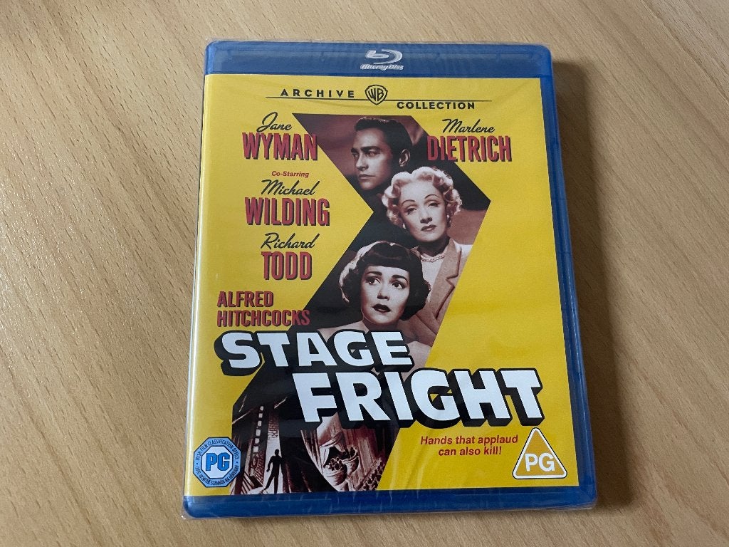 Stage Fright / Alfred Hitchcock / Warner Archive, Verzenden, Nieuw in verpakking, Blu-ray, Thrillers en Misdaad