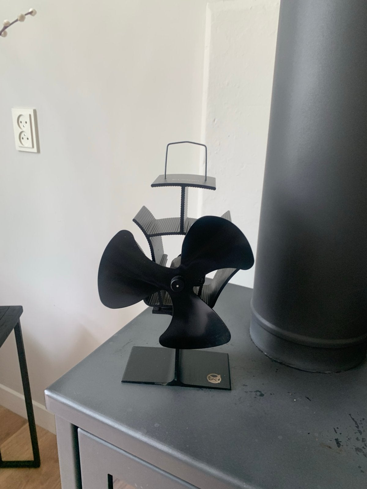 Eurom kachelventilator, Huis en Inrichting, Kachels, Ophalen, Gebruikt, Elektrisch, Overige soorten