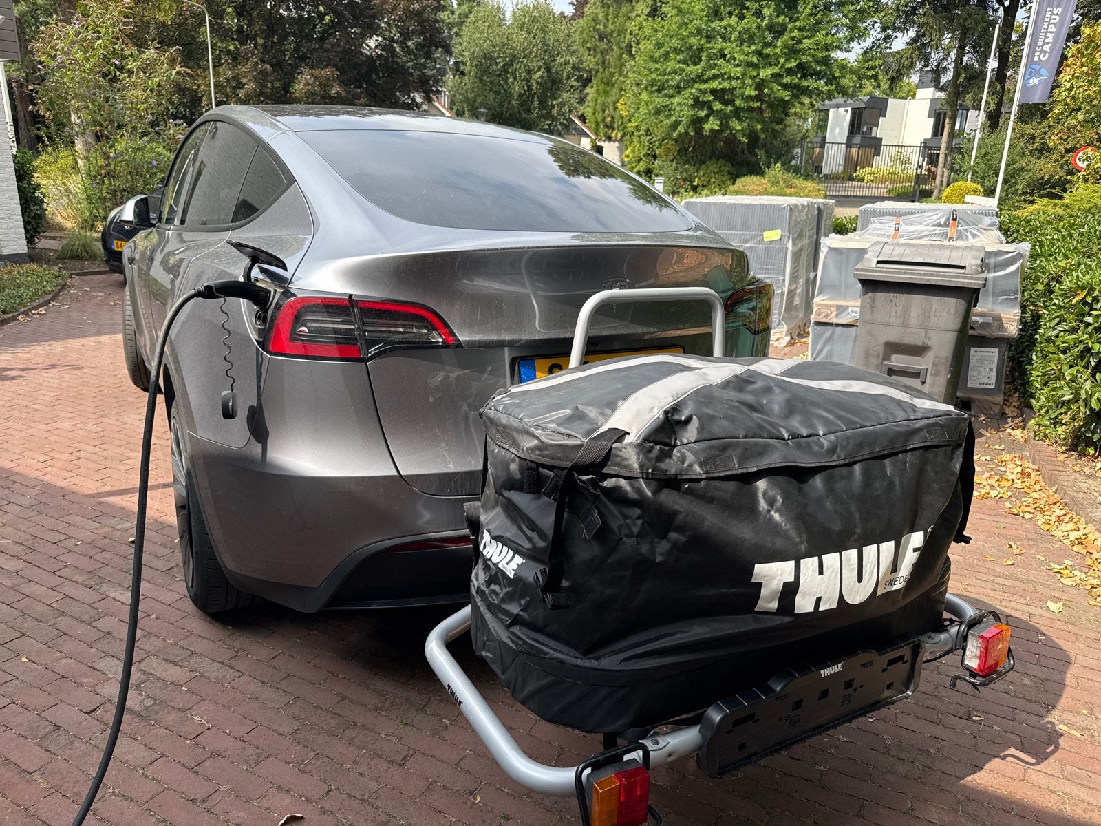 Thule EasyBase 949 met Thule EasyBag 948-4 gratis bezorgd, Ophalen, Zo goed als nieuw
