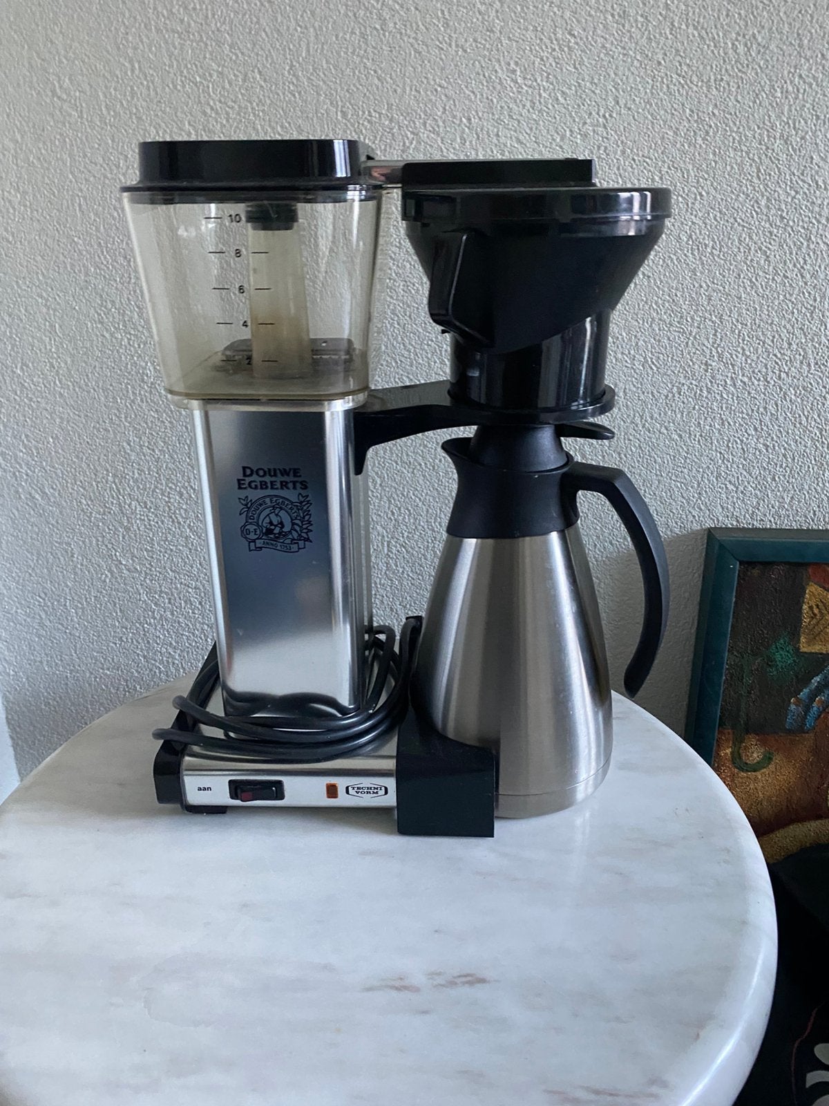 Douwe Egberts Technivorm met thermoskan, Ophalen of Verzenden, Zo goed als nieuw