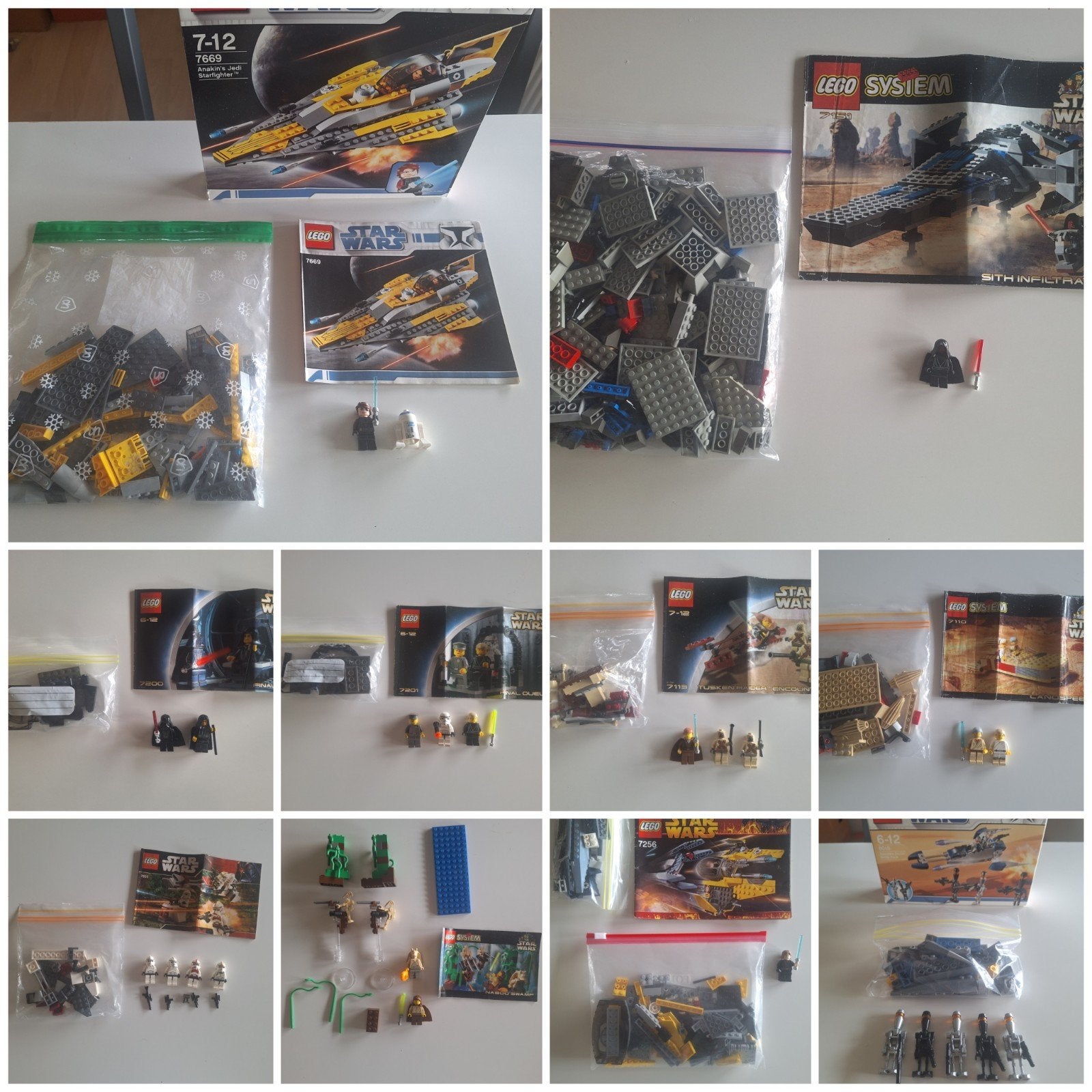 Lego Star Wars Minifiguren en onderdelen, Verzenden, Lego, Zo goed als nieuw, Complete set