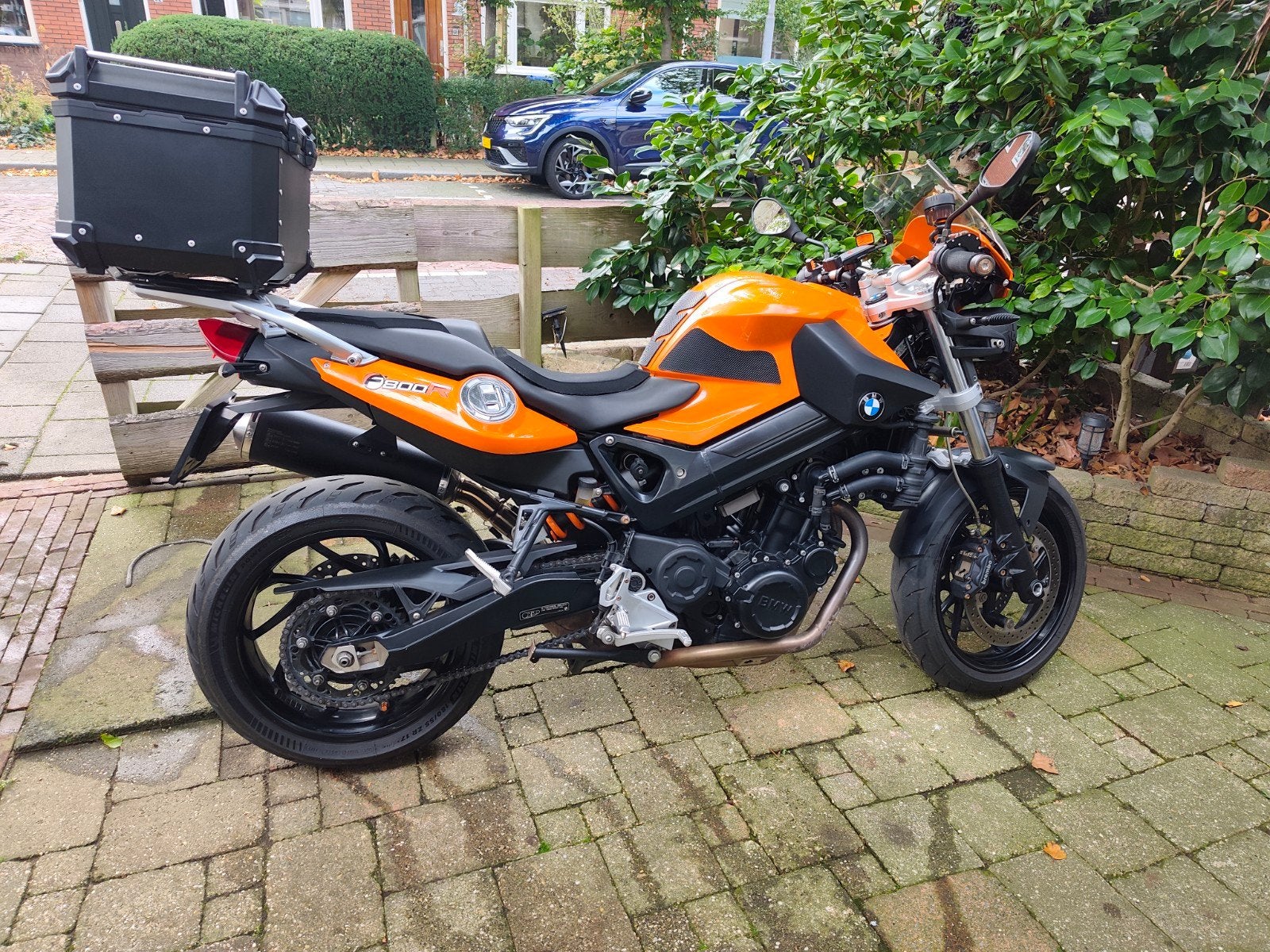 BMW F800R (2009) met topkoffer en druppelaar, Motoren, Particulier, Gebruikt, Naked bike