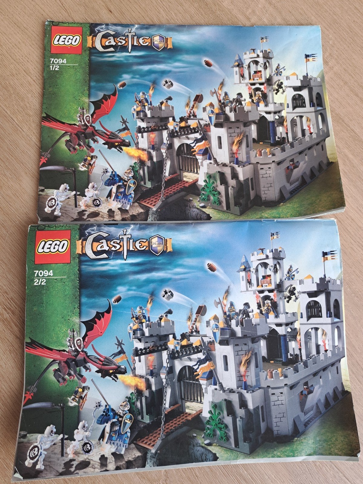 Lego Castle 7094: King's Castle Siege Bouwinstructies, Ophalen, Zo goed als nieuw