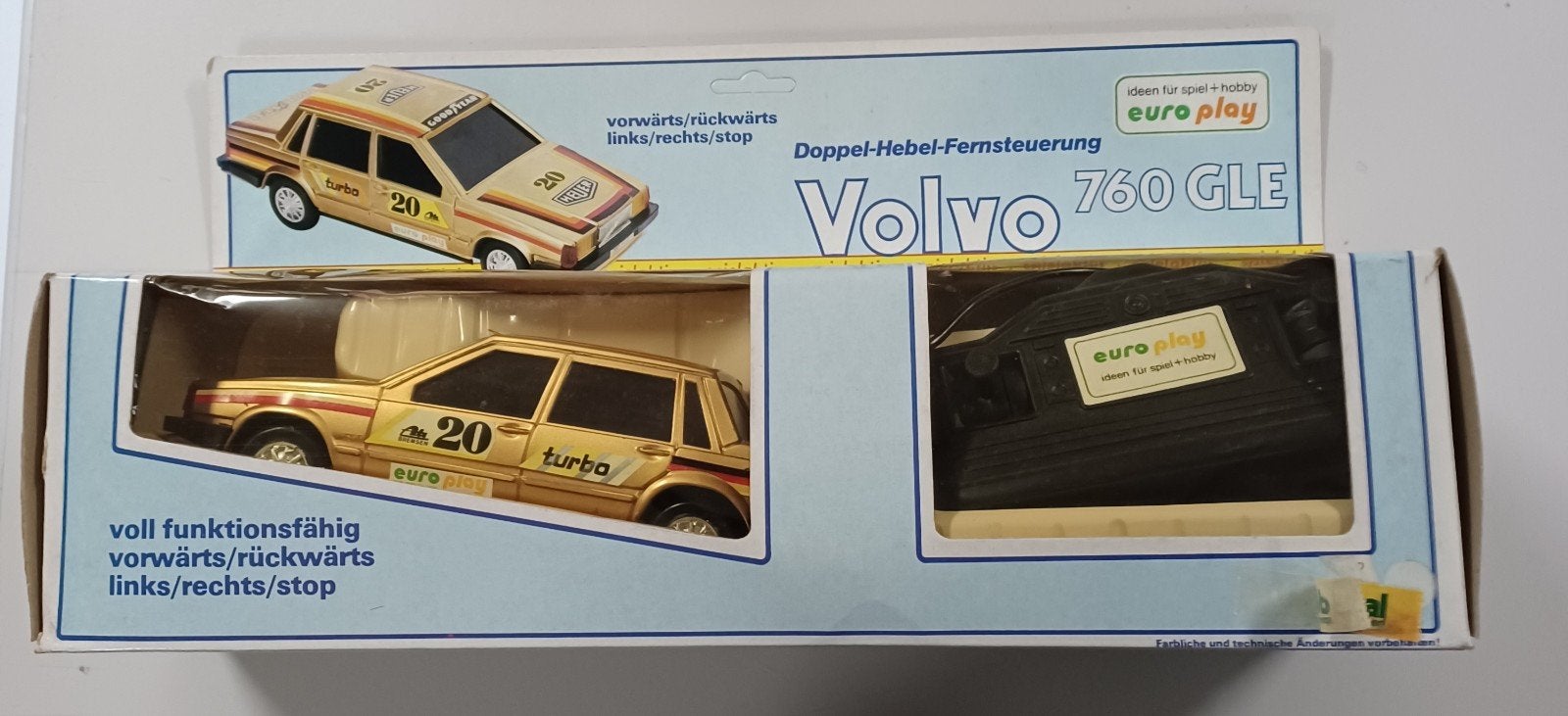 Unieke splinternieuwe Volvo 760GLE met afstandbesturing M.B., Ophalen of Verzenden, Nieuw, Auto, Overige merken