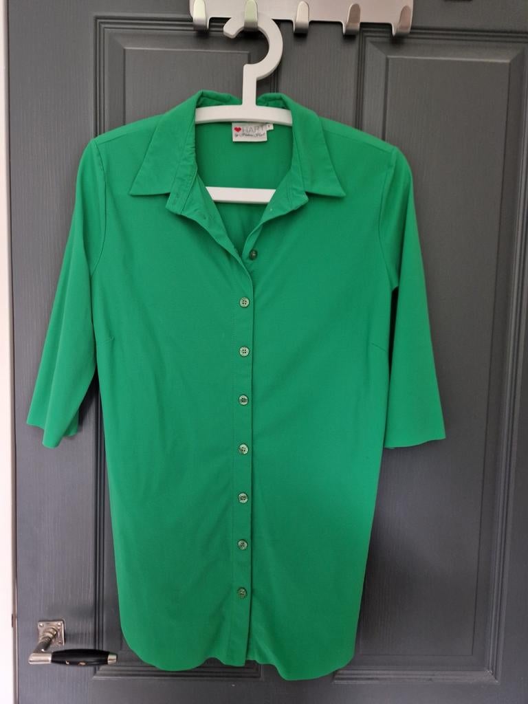 Blouse Helena Hart mt S, travelstof, Zo goed als nieuw, Maat 36 (S), Groen, Helena Hart