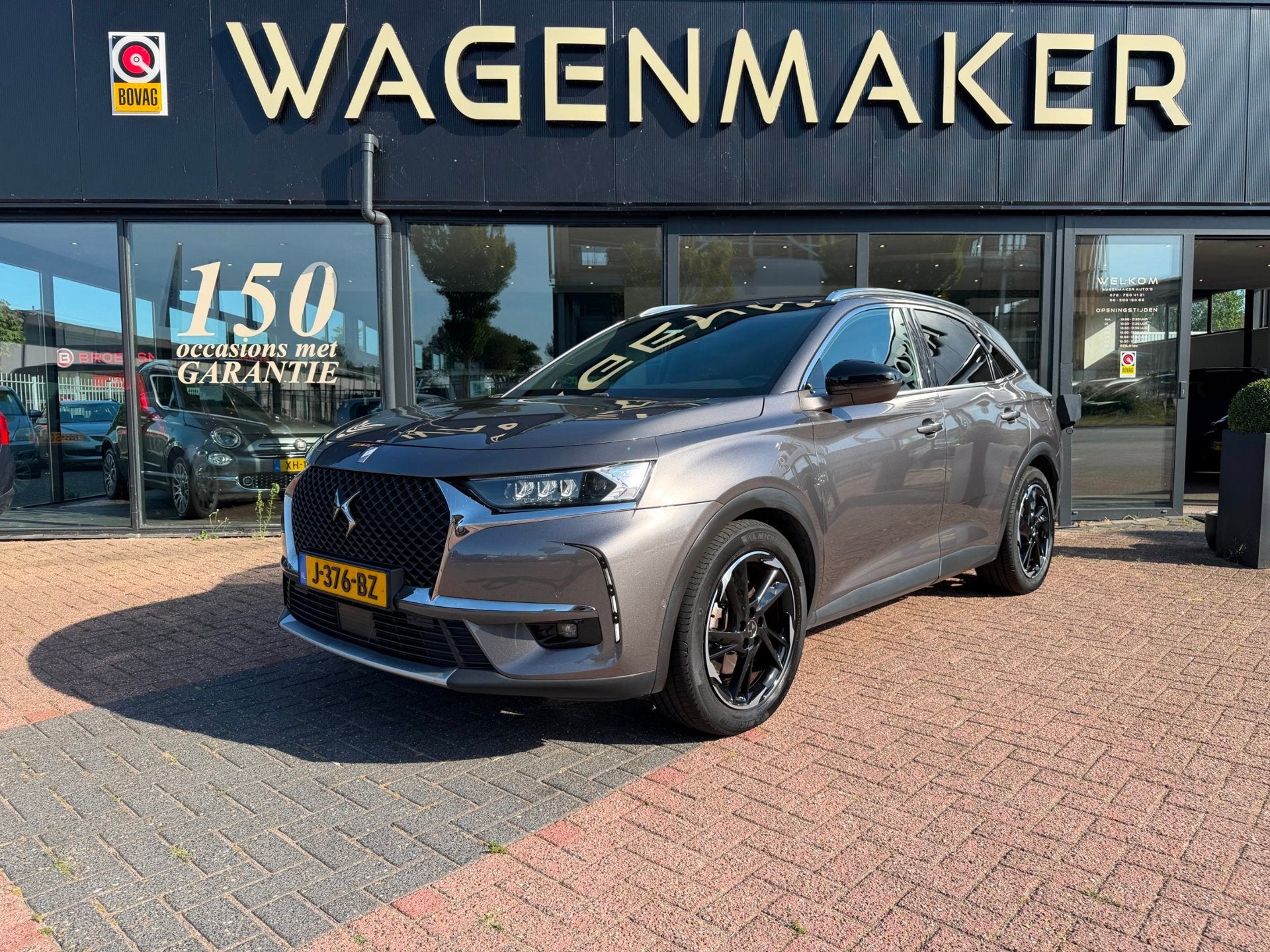 DS 7 Crossback E-Tense 4x4 Executiv AUT|NAV|CAM|LEDER|SOH95%, Auto's, DS, Automaat, 12 maanden, Gebruikt, 4 cilinders
