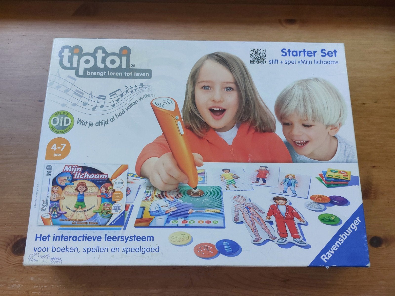 Tiptoi startersset mijn lichaam met stift, Kinderen en Baby's, Speelgoed | Educatief en Creatief, Ophalen of Verzenden
