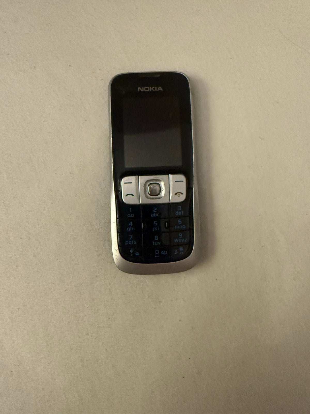 Nokia 2630 Klassieke Telefoon - Zilver/Zwart, Gebruikt, Fysiek toetsenbord, Ophalen of Verzenden, Minder dan 3 megapixel