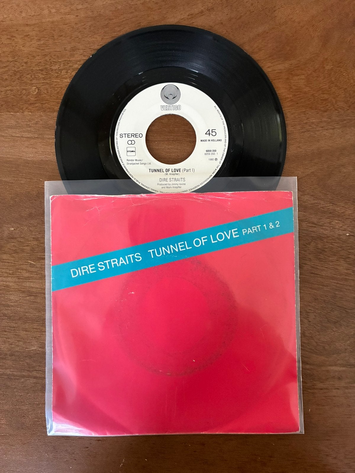 Dire Straits - Tunnel of love, Ophalen of Verzenden, 7 inch