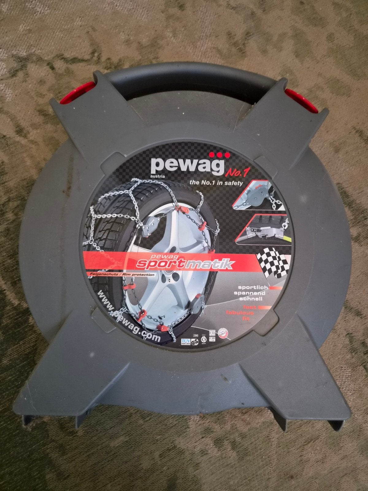 Pewag Sportmatik SMX 77 Sneeuwkettingen, Ophalen of Verzenden, Gebruikt
