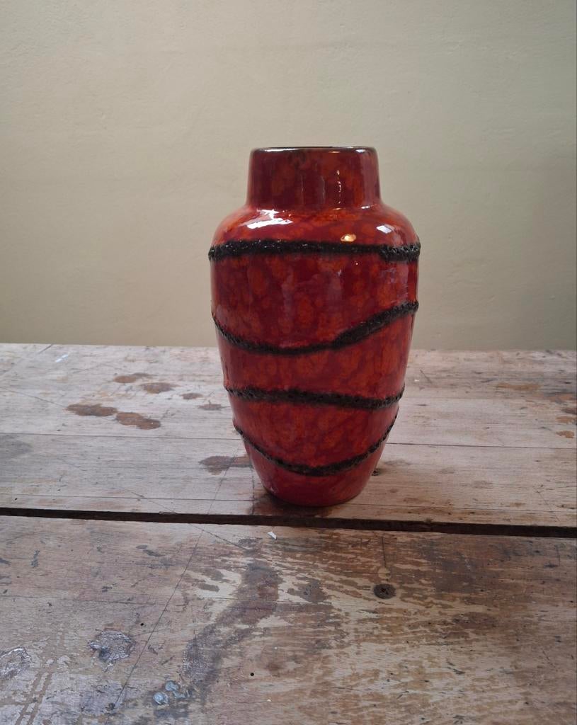 Scheurich west germany vaas fat lava, Ophalen