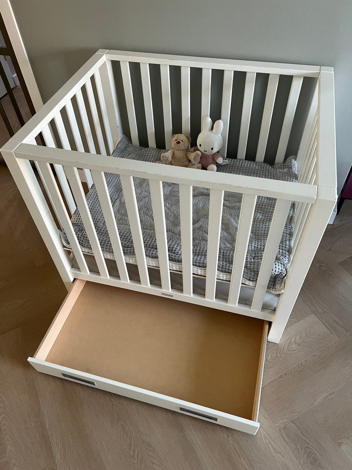 Box met lade, Kinderen en Baby's, Ophalen, Gebruikt, Rechthoekig, In hoogte verstelbaar