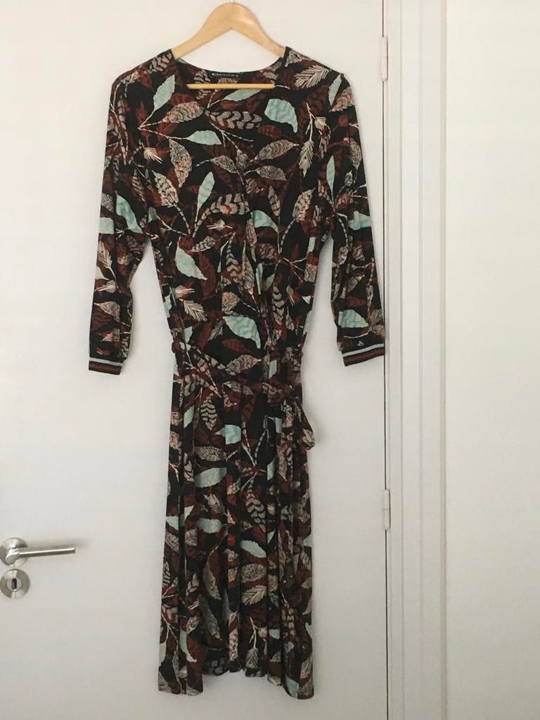 Expresso jurk maat 42 met ceintuur, over de knie, Ophalen, Overige kleuren, Maat 42/44 (L), Nieuw