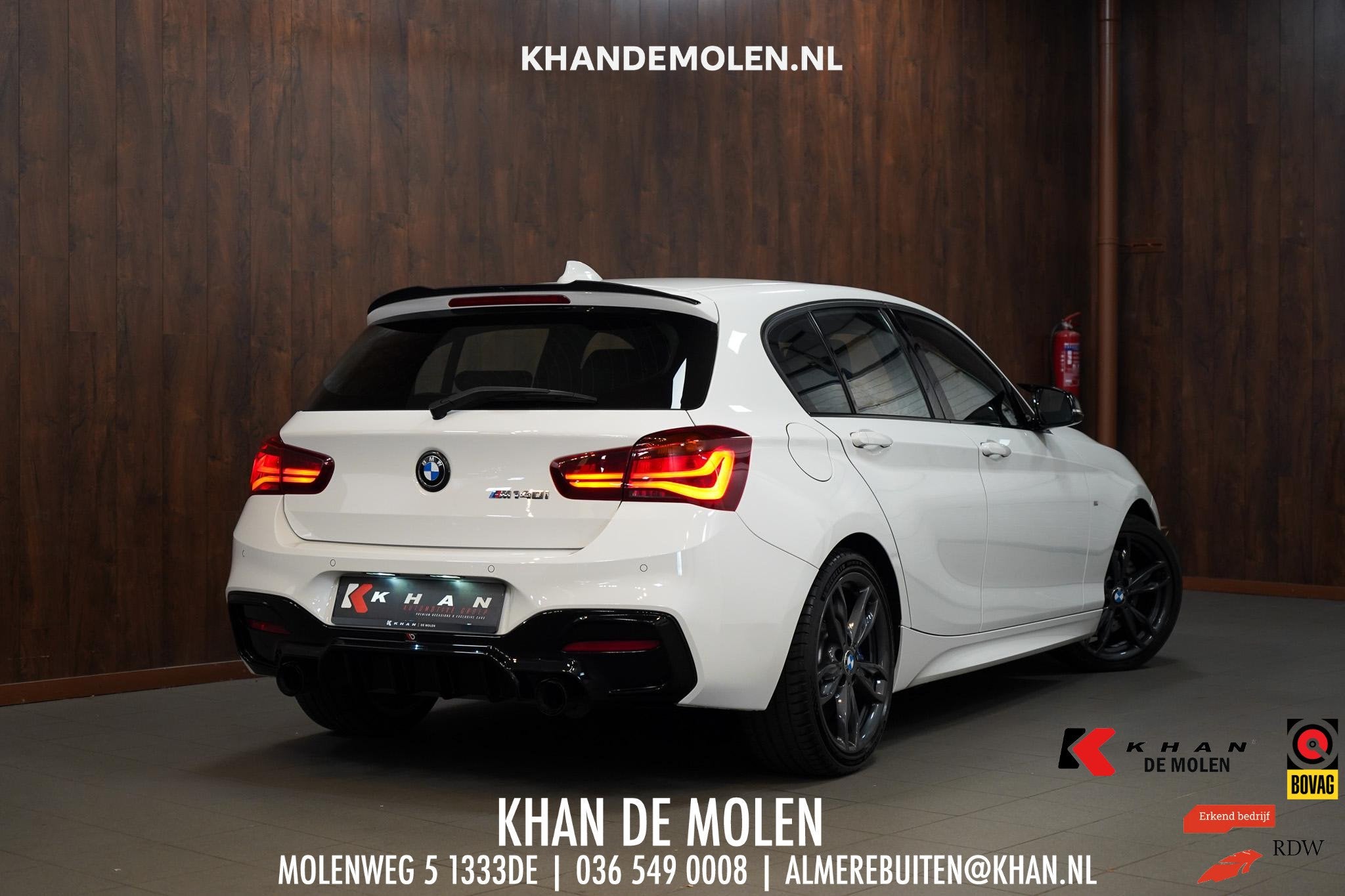 BMW 1-serie M140i M-Sport Uitlaatsysteem|Maxton|RWD|CarbonEv, Achterwielaandrijving, Gebruikt, Euro 6, Alcantara